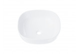 Voľne stojaca Umývadlo na postavenie na dosku Corsan okrúhla biela 41,5 x 41,5 x 13,5 cm