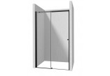 Dverí sprchové Deante systemu Kerria Plus 100 cm, skladacie, sklo transparentní S povrchom Active Cover, profil chróm