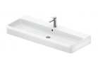 Umývadlo brúsená 120x47cm, Duravit Qatego - Biely lesklý