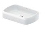 Umývadlo stawiana, 60x40cm, Duravit Qatego - Biely lesklý 