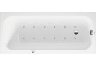 Vaňa s hydromasážou 160x70cm, Duravit Qatego, Air-System - Biela