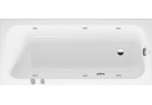 Vaňa s hydromasážou 160x70cm, Duravit Qatego, Jet-System - Biela