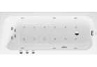 Vaňa s hydromasážou 160x70cm, Duravit Qatego, Combi-System P- Biela