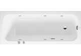 Vaňa s hydromasážou 170x70cm, Duravit Qatego, Jet-System - Biela