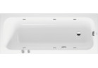 Vaňa s hydromasážou 170x70cm, Duravit Qatego, Jet-System - Biela