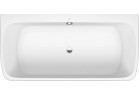 Vaňa 180x80cm, Duravit Qatego - Biely Matnéný