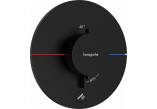 Batéria termostatická, podomietková do 1 prijímača s dodatočným výstupom, Hansgrohe ShowerSelect Comfort S - Čierna Matný