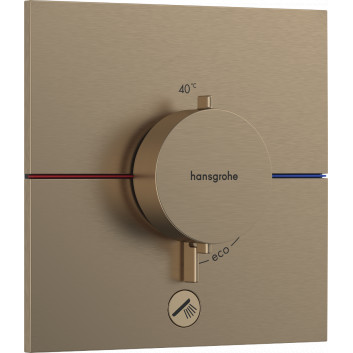 Batéria termostatická, podomietková do 1 prijímača s dodatočným výstupom, Hansgrohe ShowerSelect Comfort E - Chróm 