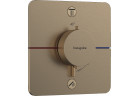 Batéria termostatická, podomietková do 2 prijímačov s integrovaným bezpečnostným systémom zgodnie z EN 1717, Hansgrohe ShowerSelect Comfort Q - Bronz Szczotkowany