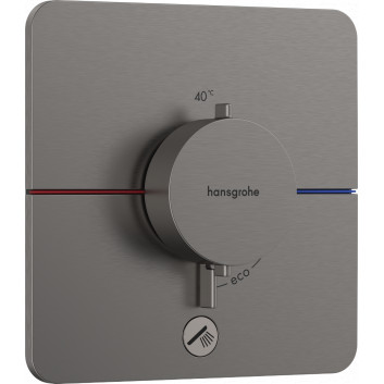 Batéria termostatická, podomietková do 1 prijímača s dodatočným výstupom, Hansgrohe ShowerSelect Comfort Q - Bronz Szczotkowany