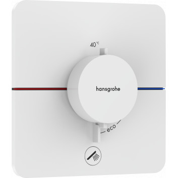 Batéria termostatická, podomietková do 1 prijímača s dodatočným výstupom, Hansgrohe ShowerSelect Comfort Q - Čierna Matný