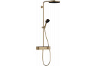 Sprchový set 260 1jet EcoSmart z ShowerTablet Select 400, Hansgrohe Pulsify S - Bronz Szczotkowany