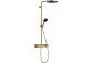 Sprchový set 260 1jet EcoSmart z ShowerTablet Select 400, Hansgrohe Pulsify S - Bronz Szczotkowany