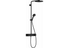 Sprchový set 260 1jet EcoSmart z ShowerTablet Select 400, Hansgrohe Pulsify S - Čierna Matný