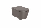 Misa WC Závěsná Roca Inspira Rimless Round 37x56 cm - caffe