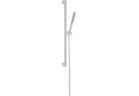 Sprchový set 100 1jet EcoSmart držák 65 cm, Hansgrohe Pulsify S - Biely Matný