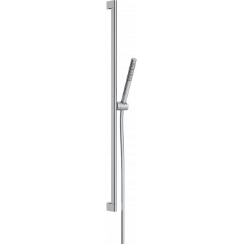 Sprchový set 100 1jet EcoSmart držák 90 cm, Hansgrohe Pulsify S - Chróm 