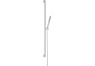 Sprchový set 100 1jet EcoSmart+ držák 90 cm, Hansgrohe Pulsify S - Biely Matný