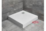 Panel Radaway 140 cm do sprchová vanička Argos C alebo D s panelom - biely