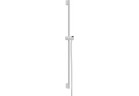 Sprchová tyč Pulsify S 90 cm z suwakiem i hadicou, Hansgrohe Unica - Biely Matný