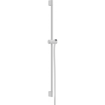 Sprchová tyč Pulsify S 90 cm z suwakiem i hadicou, Hansgrohe Unica - Čierna Matný