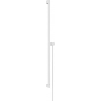 Sprchová tyč E Puro 90 cm z suwakiem EasySlide i hadicou przysznicowym Isiflex 160cm, Hansgrohe Unica - Čierna Matný