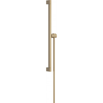 Sprchová tyč E Puro 65 cm z suwakiem EasySlide i hadicou przysznicowym Isiflex 160cm, Hansgrohe Unica - Chróm 