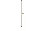 Sprchová tyč S Puro 90 cm z suwakiem EasySlide i hadicou przysznicowym Isiflex 160cm, Hansgrohe Unica - Chróm
