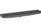 Fixfit Porter 500 s pákou sprchovým i policou, R, Hansgrohe Rainfinity - Čierna Chróm Szczotkowany