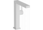 Páková umyvadlová batéria 210 Finie, CoolStart z otočným výtokovým ramenom, s umývadlovou výpusťou Push-Open, Hansgrohe Tecturis E - Biely Matný