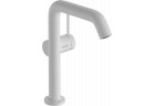 Páková umyvadlová batéria 210 Finie, CoolStart z otočným výtokovým ramenom, s umývadlovou výpusťou Push-Open, Hansgrohe Tecturis S - Biely Matný