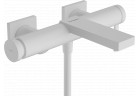 Páková vaňová Batéria na stěnu, Hansgrohe Tecturis E - Biely Matný