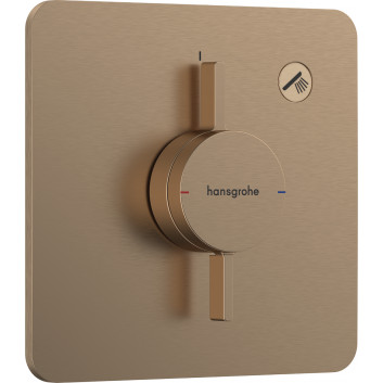 Batéria so zmiešavačom, podomietková do 1 prijímača, Hansgrohe DuoTurn Q - Chróm 