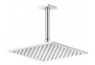 Horná sprcha Gessi Rilievo, štvorcová, 250x250mm, stropné pripojenie - Brushed Brass PVD