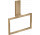 Držák ručníku druhu Ring, AXOR Universal Rectangular - Bronz Szczotkowany