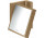 Kozmetické zrkadlo, AXOR Universal Rectangular - Bronz Szczotkowany
