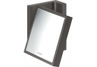 Kozmetické zrkadlo, AXOR Universal Rectangular - Čierna Chróm Szczotkowany