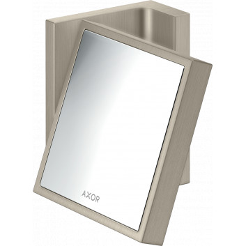 Kozmetické zrkadlo, AXOR Universal Rectangular - Čierna Matný