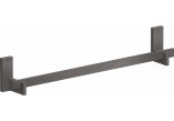 Držák na kúpeľový uterák 600 mm, AXOR Universal Rectangular - Čierna Chróm Szczotkowany