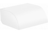 Závěs toaletního papíru s krytom, AXOR Universal Circular - Biely Matný
