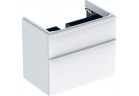 Skrinka pod umywalkę Geberit Smyle Square 73,4 cm, s dvoma zásuvkami