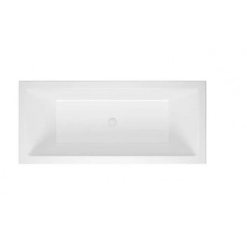 Vaňa obdĺžniková Excellent Wave Slim 180x80 cm akrylová, biela