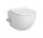 Závesné wc WC Vitra Sento s funkciou bidetu 54cm + sedátko - biela