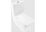 Misa WC lievikový do WC-kompaktu bez kołnierza wewnętrznego, na postavení, Villeroy & Boch Venticello - Weiss Alpin CeramicPlus