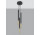 Lampa Závěsná Sollux Lighting MOZAICA 3P, G9 3x12W, čierna/zlatý