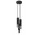 Lampa Závěsná Sollux Ligthing LOOPEZ 3P, GU10 3x40W, 3x12W LED, čierna/chróm