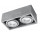Plafon Sollux Lighting Quatro 2, ,GU10/ES111, 2x40W, 2x12W LED , šedý