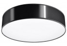 Plafon Sollux Ligthing ARENA 55, E27 4x60W, 4x15W LED, čierna