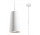 Lampa Závěsná Sollux Lighting GULCAN keramický,E27 1x60W, 1x15W LED, biela