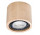 Plafon Sollux Lighting Basic 1, GU10 1x40W, 1x12W LED, drevo